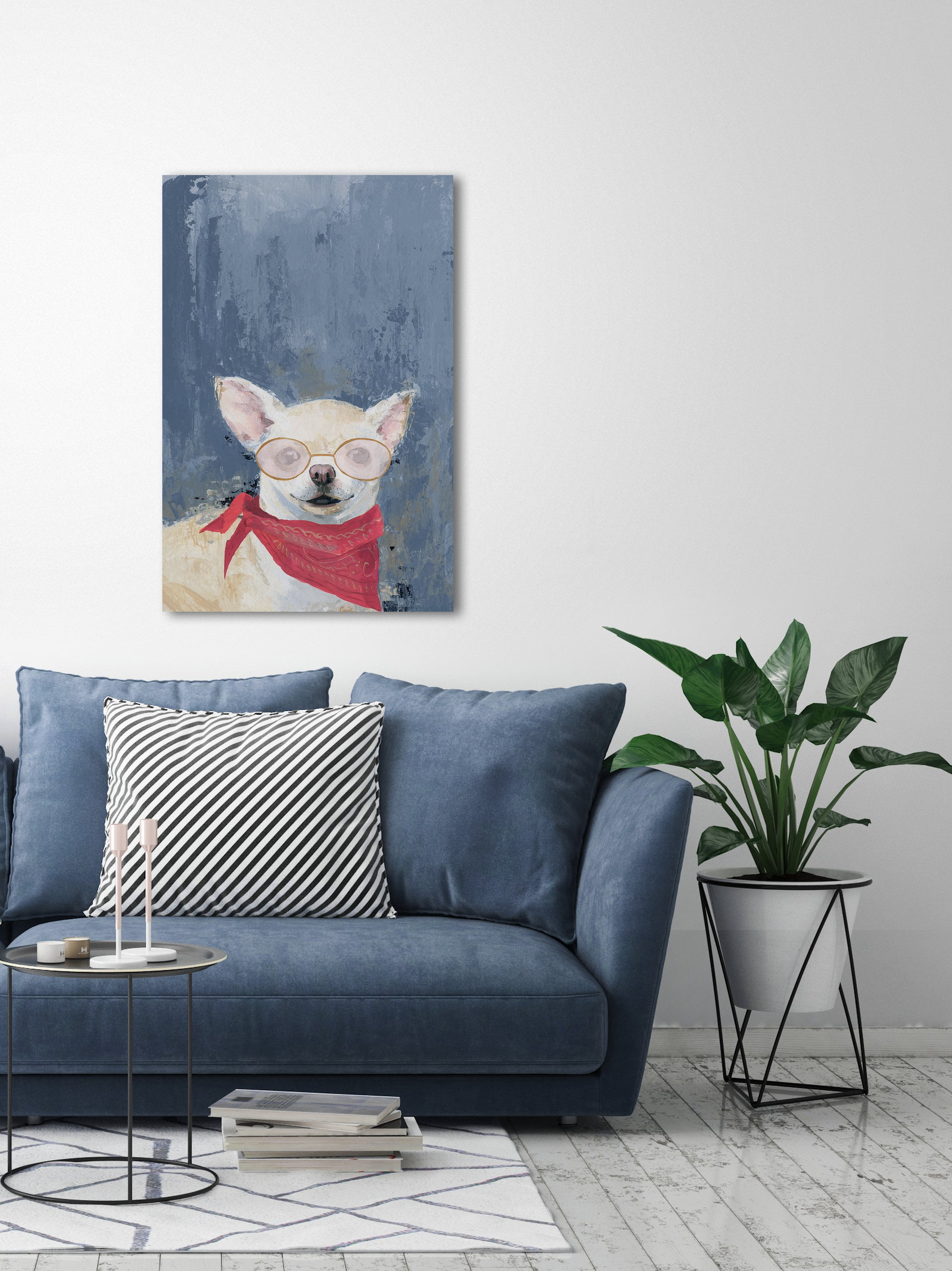 Marmont Hill "Stunning Look" Painting Print on Wrapped Canvas