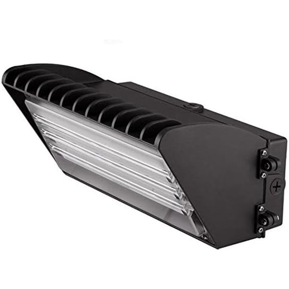 70W Half Cut-Off LED Wall Pack Light[250W MH HID HPS Replacement] Wall Lamp Security Light Outdoor Lighting Fixture IP65 5000K Daylight UL&DLC Lighting Facts (70W Semi Cut-Off)