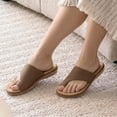 thumbnail image 3 of Ablanczoom Sandals Women Slides Shoes: Flip Flops Woman Flats Sandals for Summer Beach Shoes with Memory Foam, 3 of 7