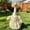 Yellow 1, variant on AuroraX Porch Goose Summer Outfit 17-19 In Lemon Lace Dress Bonnet Porch Goose Clothes Set 23" Holiday Front Porch Goose 23 inch Clothing Lawn Garden Decor