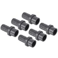 thumbnail image 1 of Unique Bargains UPVC Reducer Pipe Fitting 20mm OD 17mm Barbed, 6 Pack Straight Coupling Adapter Connector, Grey, 1 of 5