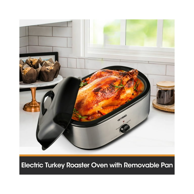 Superjoe 18 Quart Roaster Oven With SelfBasting Lid,, 52 OFF