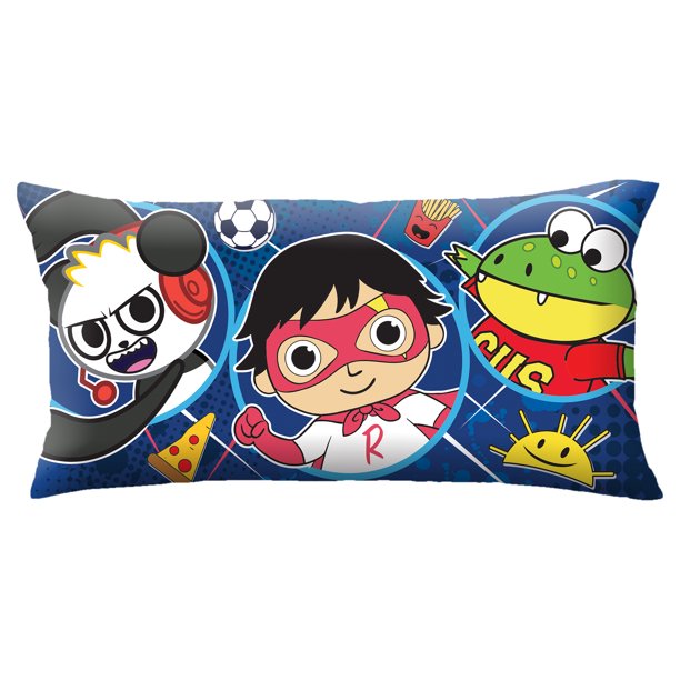 Ryan's World Body Pillow, Kids Bedding, 3Ft, Happier with Ryan