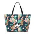 thumbnail image 2 of Disketp Labrador Retriever Dog Bolsa de Playa de Gran Capacidad, Bolso Impermeable y a Prueba de Arena para Mujer, Ideal para Playa, Piscina y Natación, 2 of 7