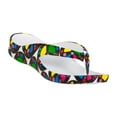 thumbnail image 1 of Toddlers' Dawgs Flip Flops Peace Size 9, 1 of 1