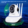 thumbnail image 4 of Cámara de Monitor Smart HD, Cámara de Seguridad Wifi de Detección de Movimiento 2MP US Enchip 100-240V 1080p Para La Oficina, 4 of 7