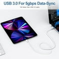 thumbnail image 4 of Standard Length 3ft 3-Pack USB C to USB C Charging Cable, goldove 60W Charger Cord, 4 of 7