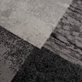 thumbnail image 3 of 2â€™ x 15â€™ Gray Geometric Blocks Runner Rug, 3 of 5