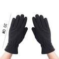 thumbnail image 2 of 2 Pairs Fashion Cycling Driving Fleece Outdoor Winter Gloves Full Finger Gloves Warm Thick Mittens, 2 of 8