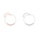 thumbnail image 3 of Guardurnaity de diamantes de imitación para mujer, brazalete de eslabones de cadena ajustable para cumpleaños, compromiso nupcial, joyería de Ropa, zapatos y accesorios Miscelánea Oro rosa, 3 of 6