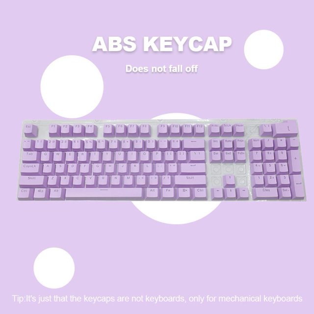 104 piezas Bakclit Teclado mecánico Key Cap Laptop Notebook Keycap Reemplazos