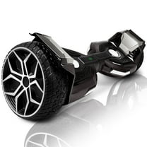 Emaxusa Off Road Hoverboards 8.5 inch Wheel with Bluetooth Speakers and LED Lights, All Terrain Self Balancing Scooter for Adults and Kids, UL Safety Certified (Black)