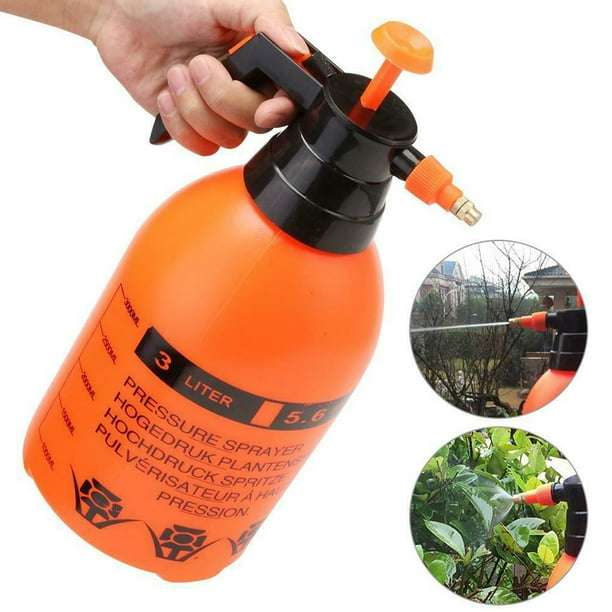 3/2L Pressure Garden Spray Bottle Handheld Sprayer Home Water Pump