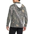 thumbnail image 4 of Dagegui Men's Camouflage UV Protection Hoodie with Built-in Face Cover Lightweight Quick Dry Hiking Shirt Full Sun Protection for Outdoor Athletic 002 Camouflage XXXXXL, 4 of 9