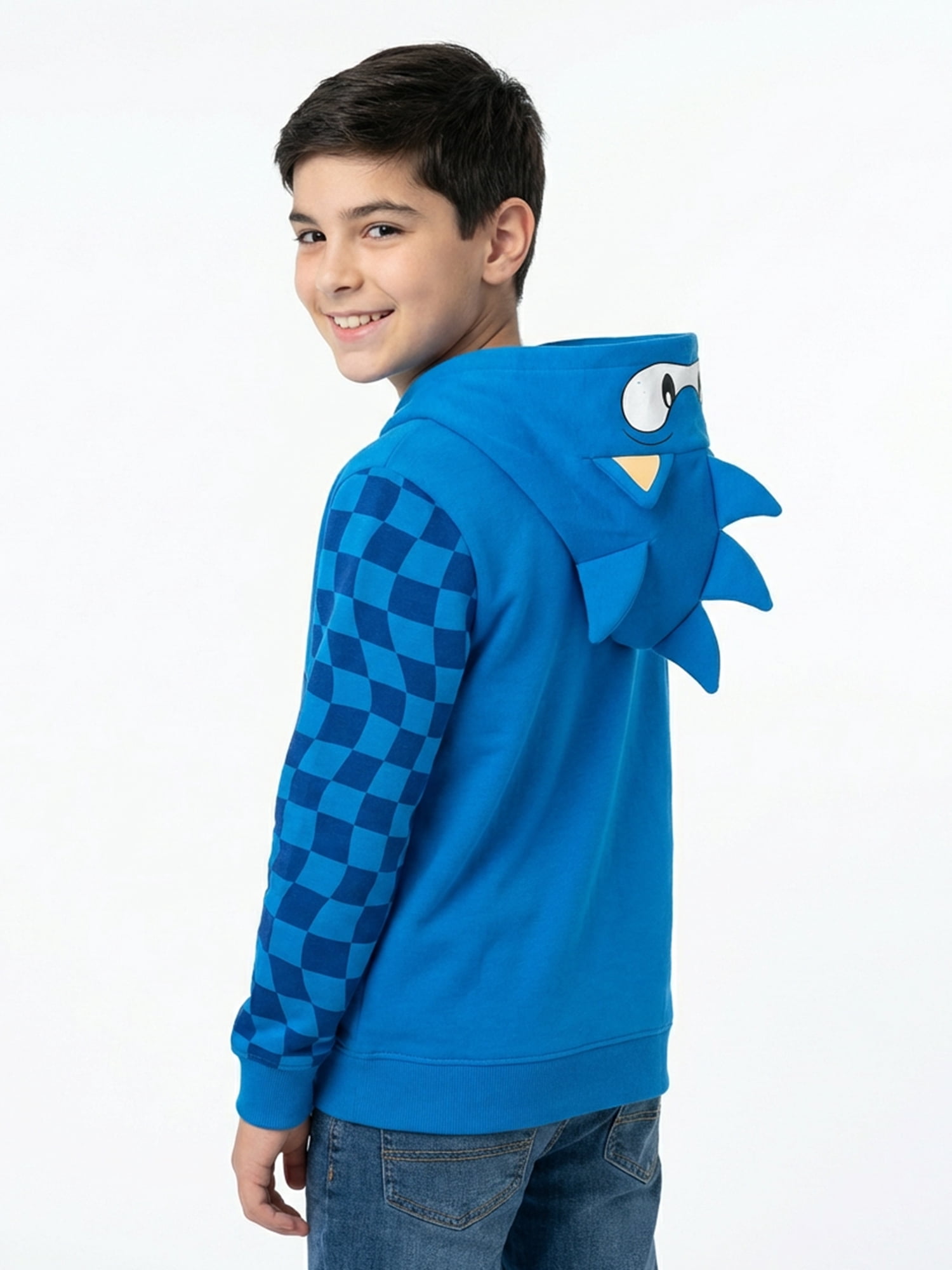 Sonic the Hedgehog, Boys' & Big Boys' Graphic Cosplay Hoodie, Sizes 4-18
