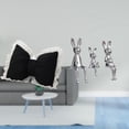 thumbnail image 2 of Bonito cojín de lazo con forma de lazo, funda de almohada con lazo, estatua sentada, escultura, adorno, ideal para regalar, decoración del hogar., 2 of 8