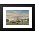 thumbnail image 2 of Jacob Eduard van Heemskerck van Beest 18x13 Black Modern Framed Museum Art Print Titled - Hms Steam-Powered Battleship Medusa Opening the Shimonoseki Straits (1864), 2 of 5