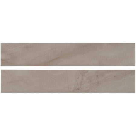 MSI Adella Gris Bullnose 3 in. x 18 in. Matte Porcelain Wall Tile (15 lin. ft./Case)