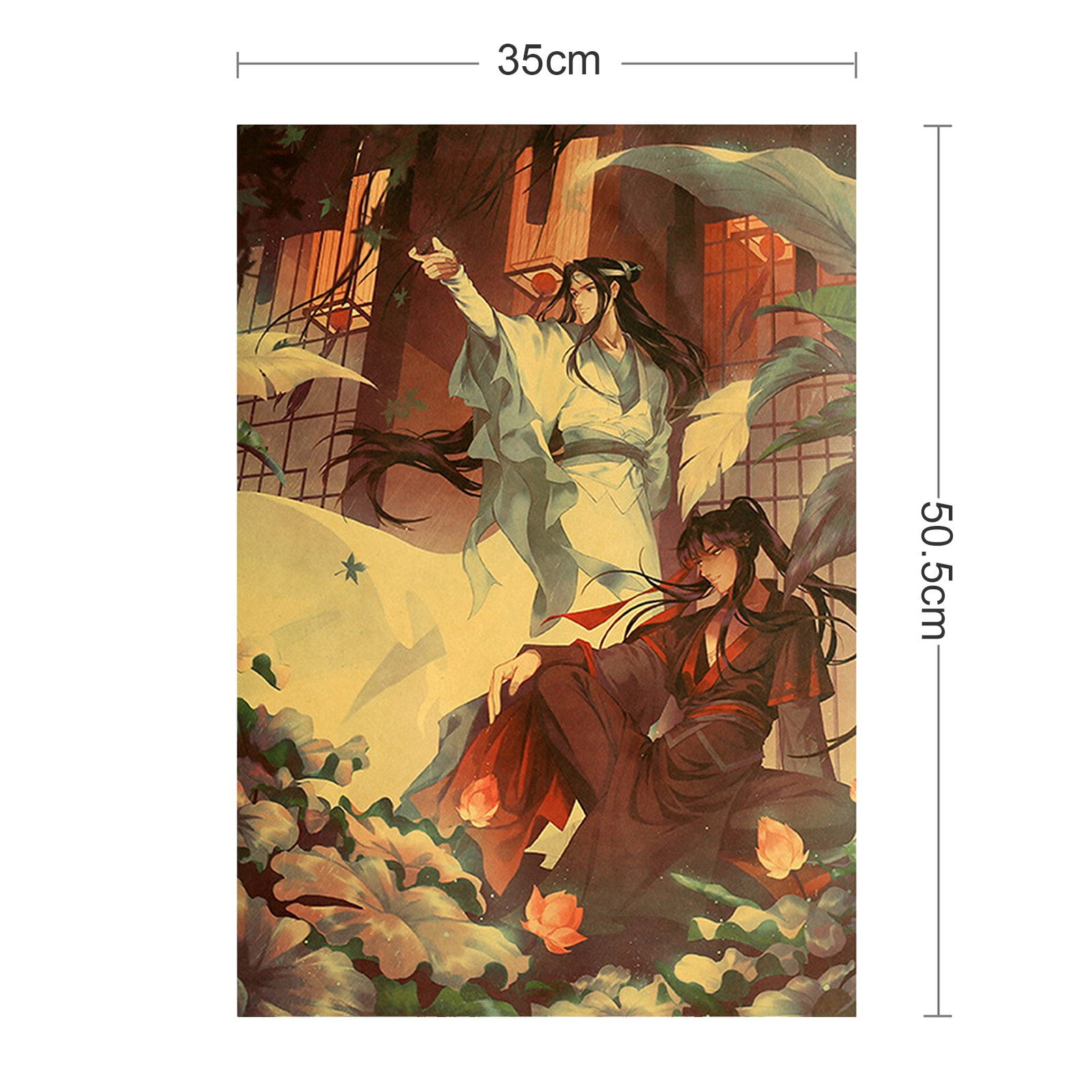 Mo Dao Zu Shi Chinese Anime Series Hd Matte Finish Poster Paper