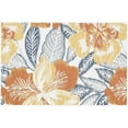 thumbnail image 2 of 2x3 Water Resistant, Small Indoor Outdoor Rugs for Patios, Front Door Entry, Entryway, Deck, Porch, Balcony | Outside Area Rug for Patio | Multi-Color, Floral | Size: 2' x 3', 2 of 10