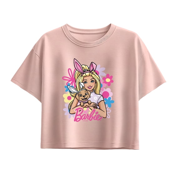 Barbie - Bunny Ears - Youth Girls Boxy T-Shirt