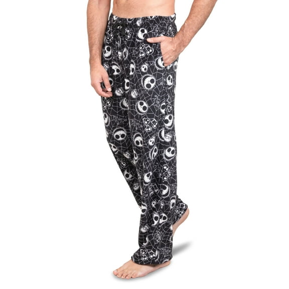 The Nightmare Before Christmas Mens Warm Plush Pajama Pants, Nightmare Before Christmas, Size: S, MJC
