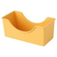 thumbnail image 2 of Okaydehi Baking Accessories 5.7" Anti-Slip Serving Trays Dining Table Plate Tray Storage Collecting Small Cake Dish Yellow, 2 of 9