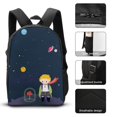 thumbnail image 3 of Le Petit Prince Backpack Set Spacious Daypack Snack Bag and Multi Pocket Pencil Case, 3 of 5