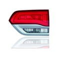 thumbnail image 3 of Tail Light Assembly - Compatible/Replacement for '14-21 Jeep Grand Cherokee Laredo/Limited-Only - Inner Chrome Trim - Pair, Left Driver + Right Passenger Set - 68110046AH, 68110047AH - CAPA, 3 of 4