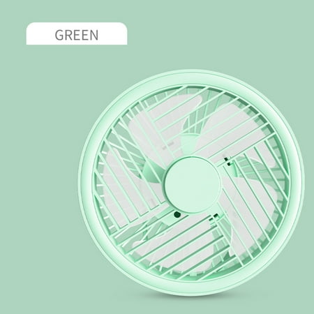 

USB Rechargeable Desktop Electric Fan Hanging Hole Design Electric Fan for Living Room or Bedroom Use