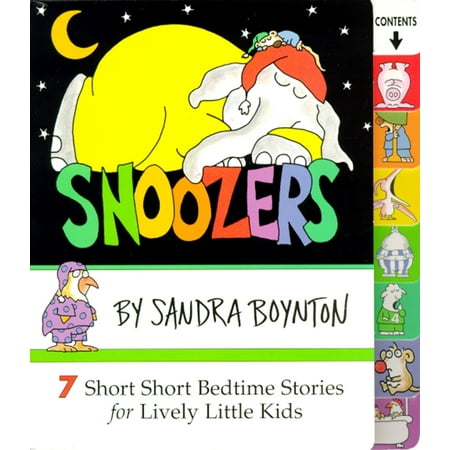 Snoozers: 7 Short Short Bedtime Stories for Lively Little Kids (Board