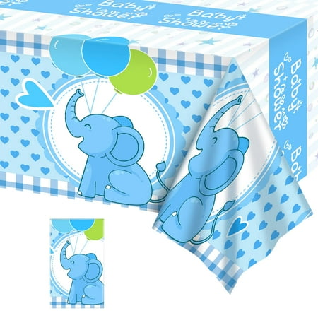 

GRESATEK Baby Shower Tablecloth 60 x 86.6 Inch Cu