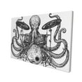 thumbnail image 3 of 12x18 inch Canvas Hanging Picture Painting A Squid Drummer,Music Studio Canvas Decor Accessory,Exquisite A Squid Drummer Modern Style Paintings Prints,For Music Enthusiast Gift,Cafe,Man Cave, 3 of 6