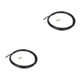 thumbnail image 3 of Toystoory Mangueras de freno PE de 5mm para bicicleta, tubos de freno de disco hidráulico para bicicletas, conectores de cobre, reemplazo de ciclismo, Reemplazo para BH59 2piezas Toystoory CBP440129, 3 of 6