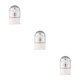 thumbnail image 5 of Bewildely Pill Crusher Portable Snorting Kit 3 en 1 Pill Splitter Small Splitter Box Caja de almacenamiento de polvo fino blanco Type1 NO1 Bewildely CBP209704, 5 of 6