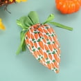 thumbnail image 4 of Easter Carrot Shaped Drawstring Bags, Candy Gift Treat Baskets, Spring Egg Hunt Stuffers Fabric Stuffers, Reusable Gift Packing Bags Party Decoration for Birthday Bunny Outdoor Kids Party DIY Craft, 4 of 8