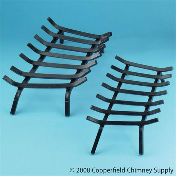 Vestal Manufacturing Co. 16-070 3/4 Inch  Bar Stock  7 Bar Welded Steel Grate  30 Inch  Front X 26 Inch  Back X 15 Inch  Deep X 7.5 Inch  High