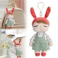 thumbnail image 1 of Plush Bunny Keychain Adorable Rabbit Plush Toy Pendant Soft Animal Charm For Bags Backpacks And Home Decor,An Angela Bunny Pendant Clearance, 1 of 9