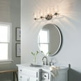 thumbnail image 4 of Janiel 4-Light 33" Bathroom Vanity Light in Classic Bronze, 4 of 6