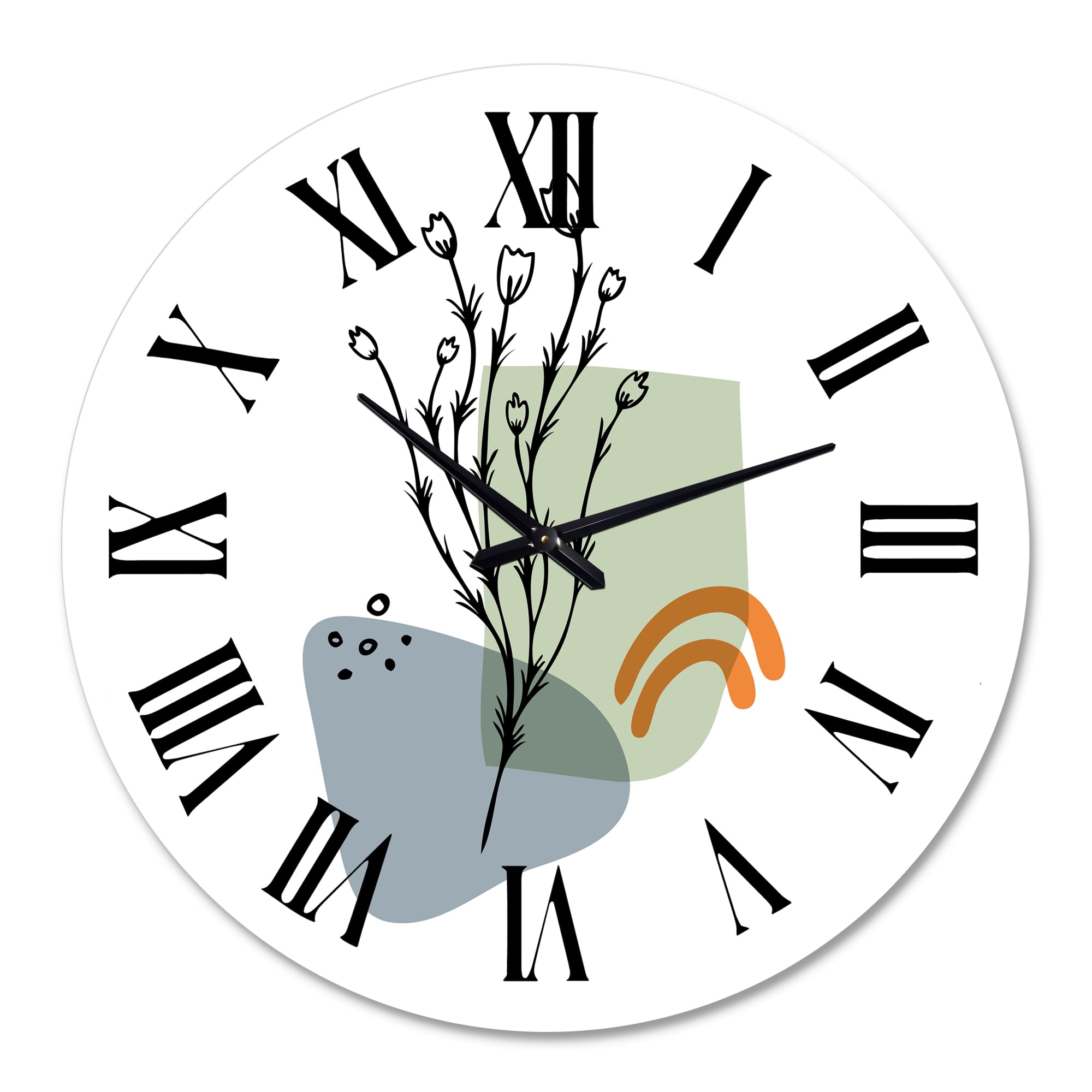 Designart 1 in Quartz Modern/Contemporary Wall Clock