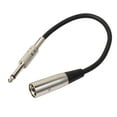 thumbnail image 5 of Cable de Sonido Perfecl 1ft Toma XLR A 6.35mm 1/4 TRS, 5 of 5