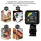 thumbnail image 2 of USB Rechargeable Guitar Tuner Clip On Electric Guitar Tuner 360 Degree Rotating Digital Electronic Tuner Easy to Use White, 2 of 5