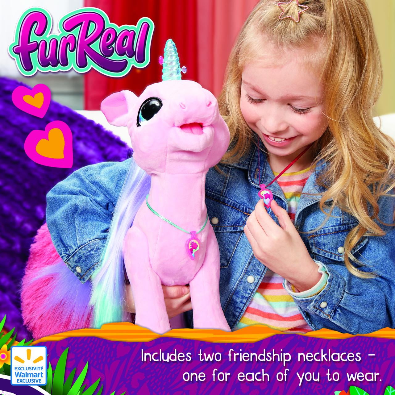 *New* FurReal Blossom My Bestiecorn Interactive Plush Unicorn Pet Toy 