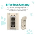 thumbnail image 5 of Pet Waste Station Mount - Indoor Outdoor Dog Poop Bag Dispenser Holder Kit - Wall & Post Mounting Bracket - Compatible with Most Trash Cans - Secure & Space Saving, 5 of 6