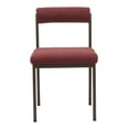 thumbnail image 3 of Livorno Dining Chair Red & Bronze, 3 of 5
