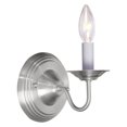 thumbnail image 2 of 1L Light Antique Brass Wall Lighting Sconce Livex Williamsburg 5017-01 Lamp, 2 of 4