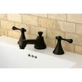 thumbnail image 3 of Kingston Brass KS4475BL 8-Inch Widespread Lavatory Faucet, Oil Rubbed Bronze, 3 of 4