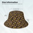 thumbnail image 3 of Balery Flying Furry Honey Bees Sombreros para el sol para hombre y mujer, sombrero de pescador con UPF 50+, 3 of 6