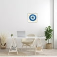 thumbnail image 2 of Stupell Industries Evil Eye Symbol Striped Rays Graphic Art White Framed Art Print Wall Art, Design by Ziwei Li, 2 of 8