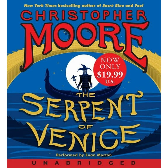 The Serpent of Venice Low Price CD, (Audiobook)